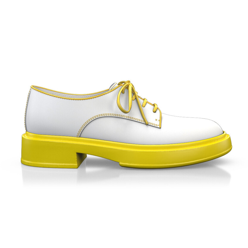 Chaussures à plateforme avec semelle en couleur 16914