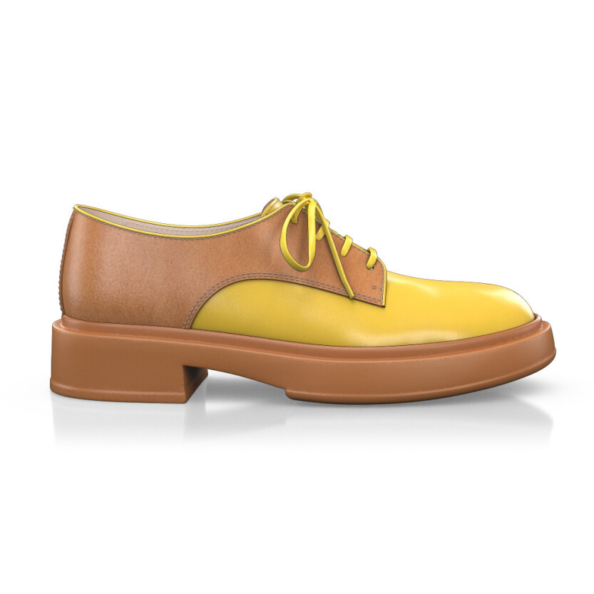 Chaussures à plateforme avec semelle en couleur 36242