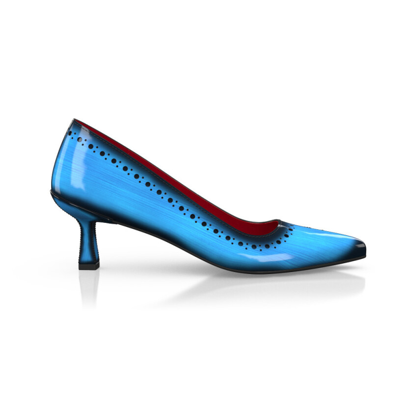 Chaussures à talon bloc de luxe pour femmes 39938