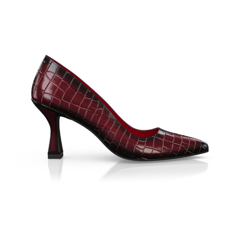 Chaussures à talon bloc de luxe pour femmes 44365