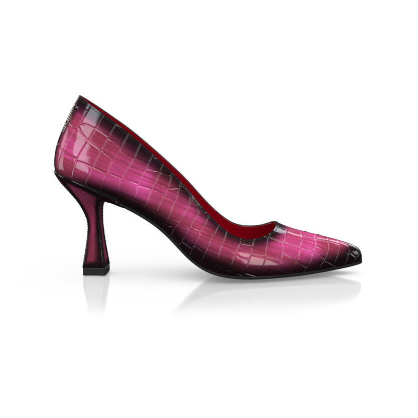 Chaussures à talon bloc de luxe pour femmes 44919