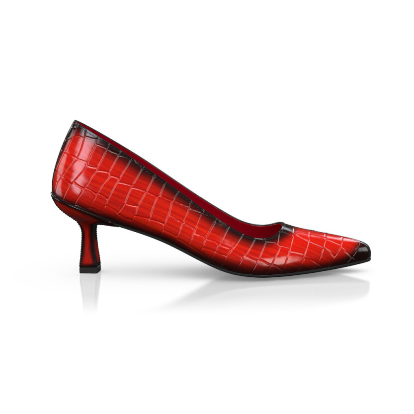 Chaussures à talon bloc de luxe pour femmes 46200
