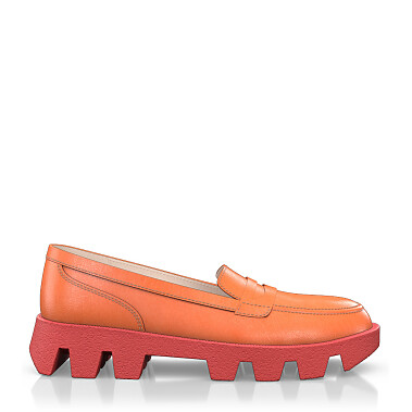 Chaussures à plateforme avec semelle en couleur 30792
