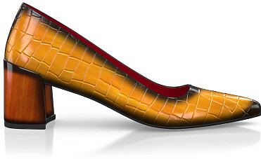 Chaussures à talon bloc de luxe pour femmes 44910