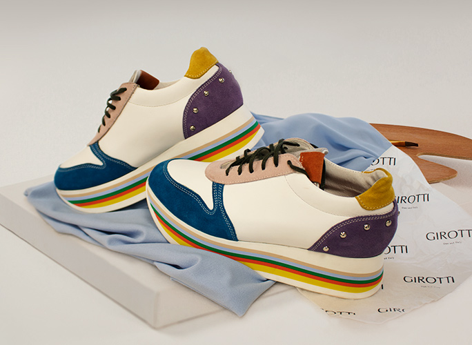 Custom made sneakers